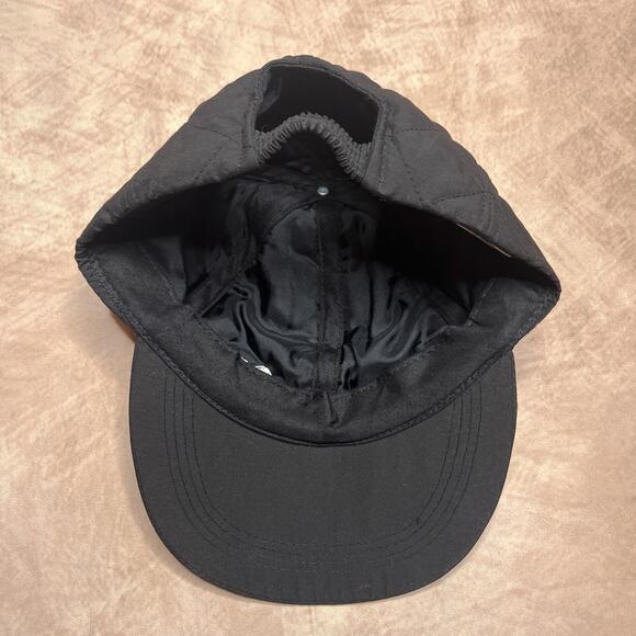 Vintage 90s Mickey & Co Quilted Baseball Cap Disney Embroidery Black Fresh Caps - Picture 5 of 9